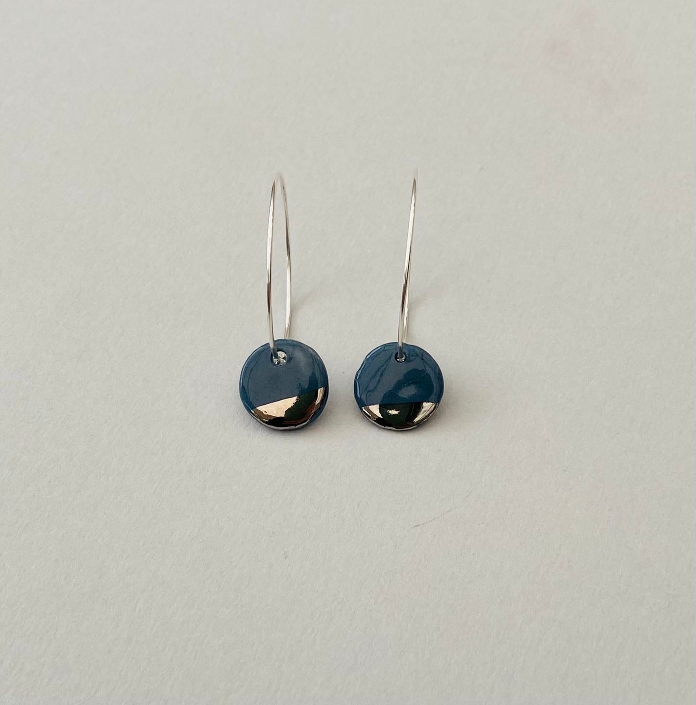 Circle Earrings (medium pendant)