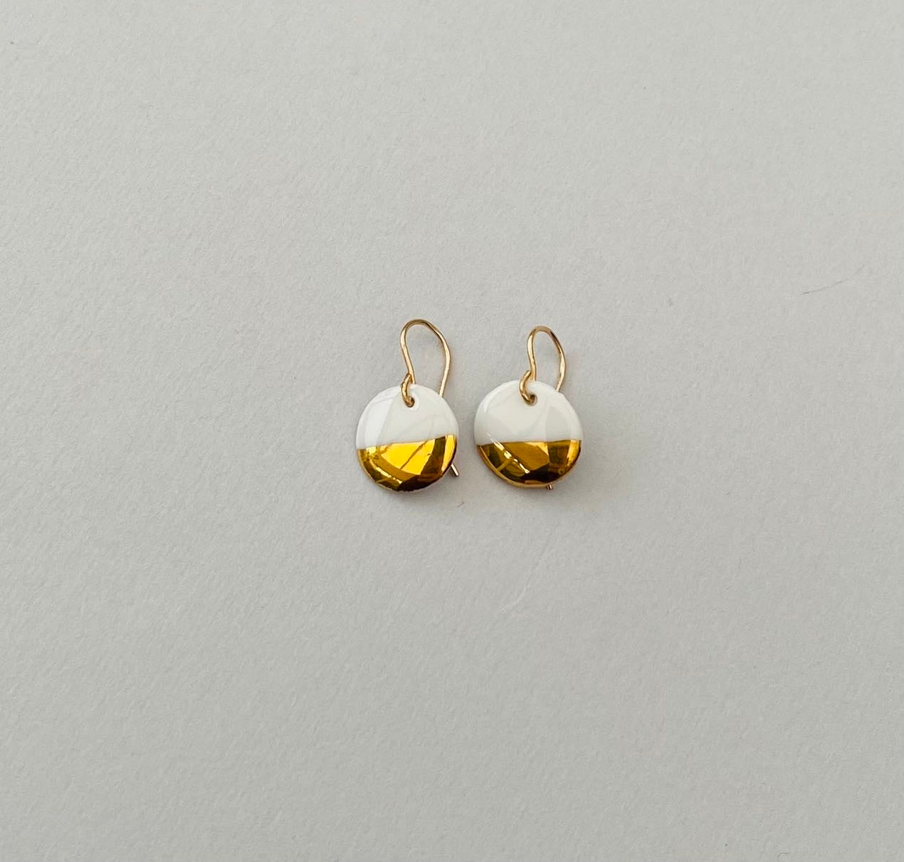Circle Earrings (medium pendant)