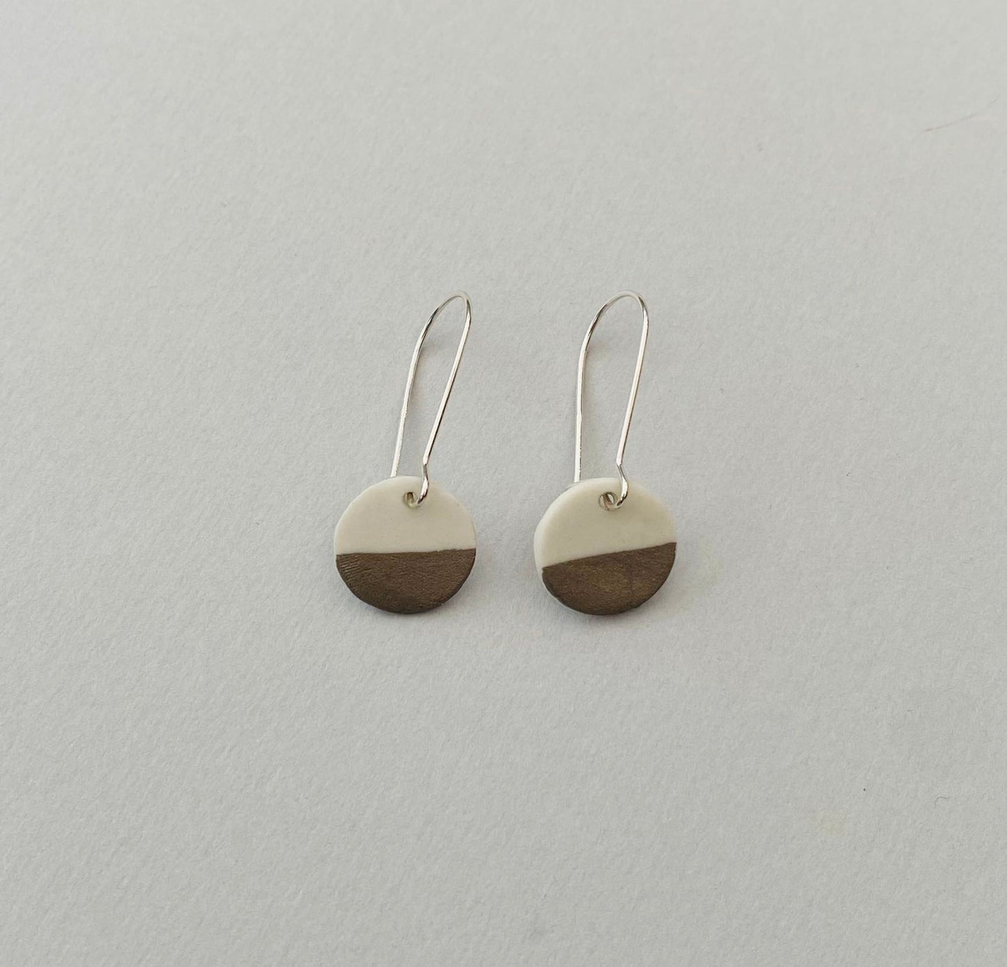 Circle Earrings (medium pendant)