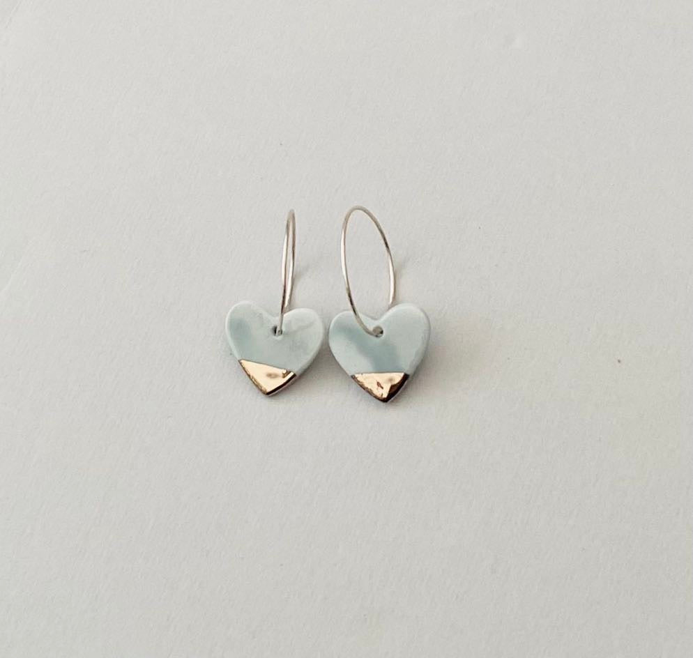 Heart Earrings (medium pendant)