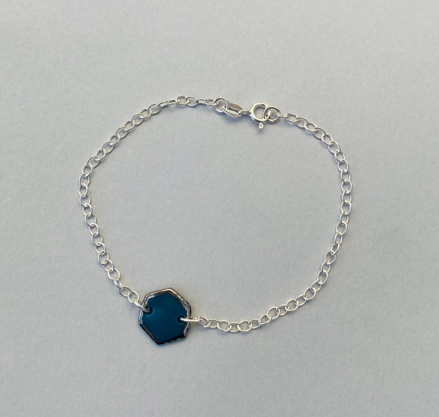 Hexagon Bracelets (small pendant)