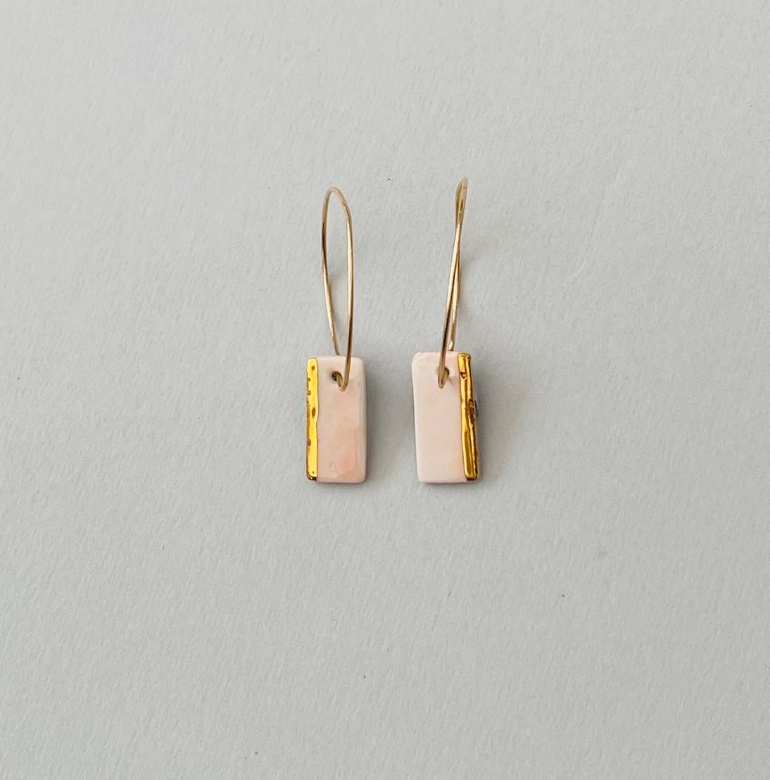 Rectangle Earrings (small pendant)