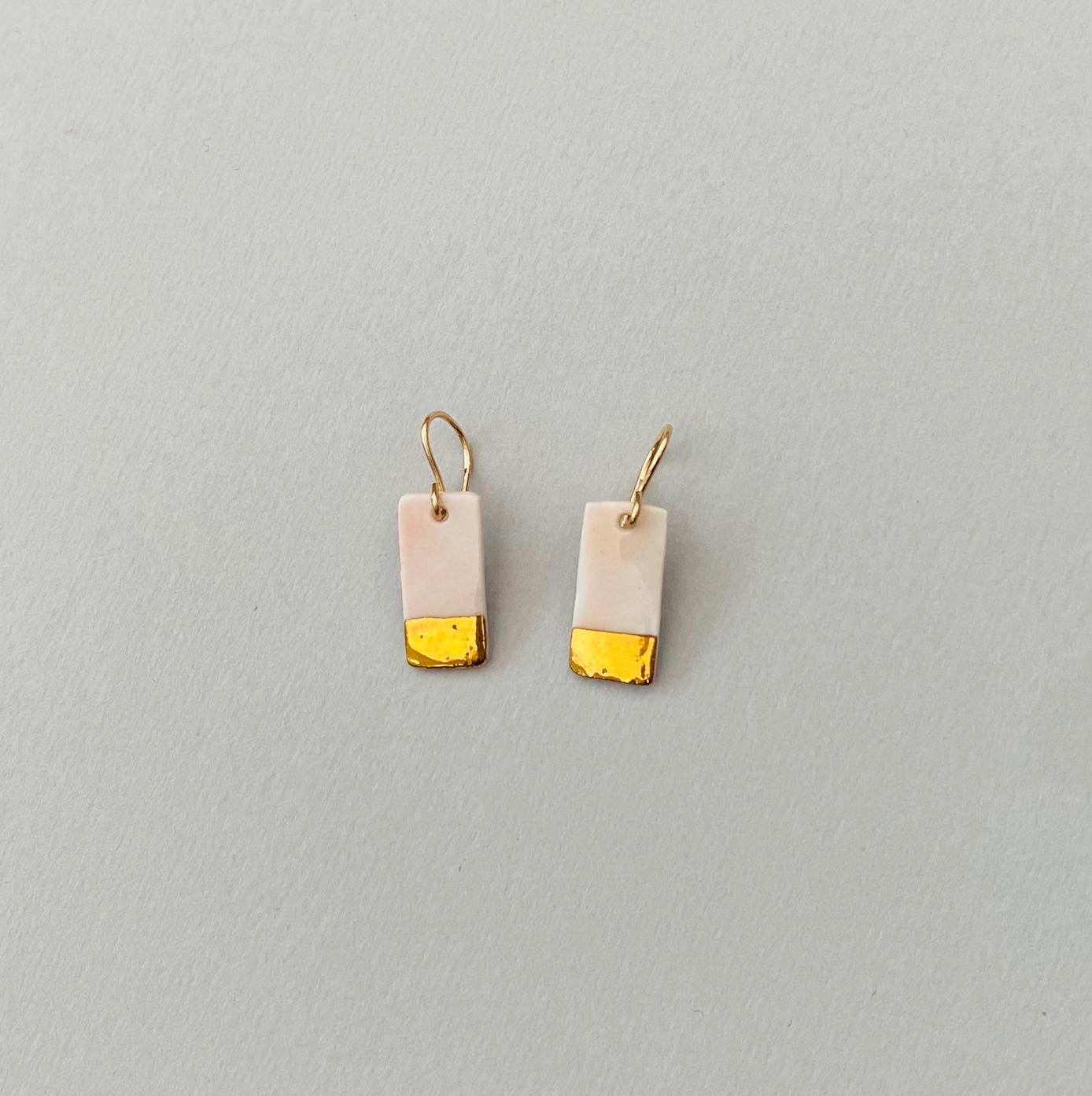 Rectangle Earrings (small pendant)