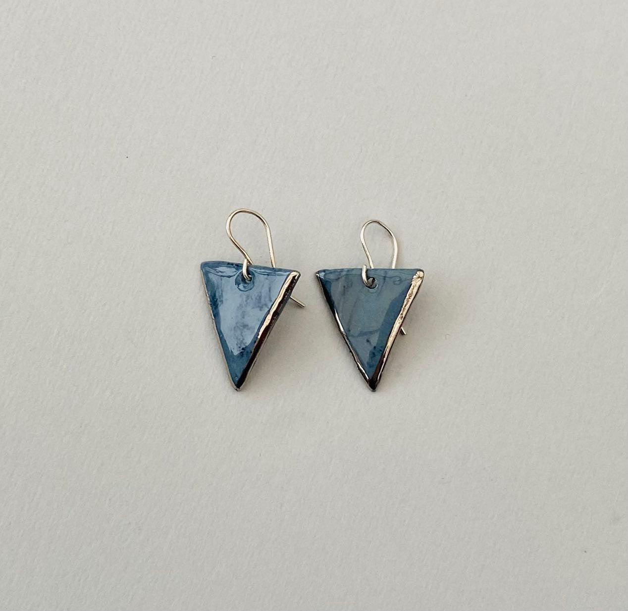 Triangle Earrings (medium pendant)