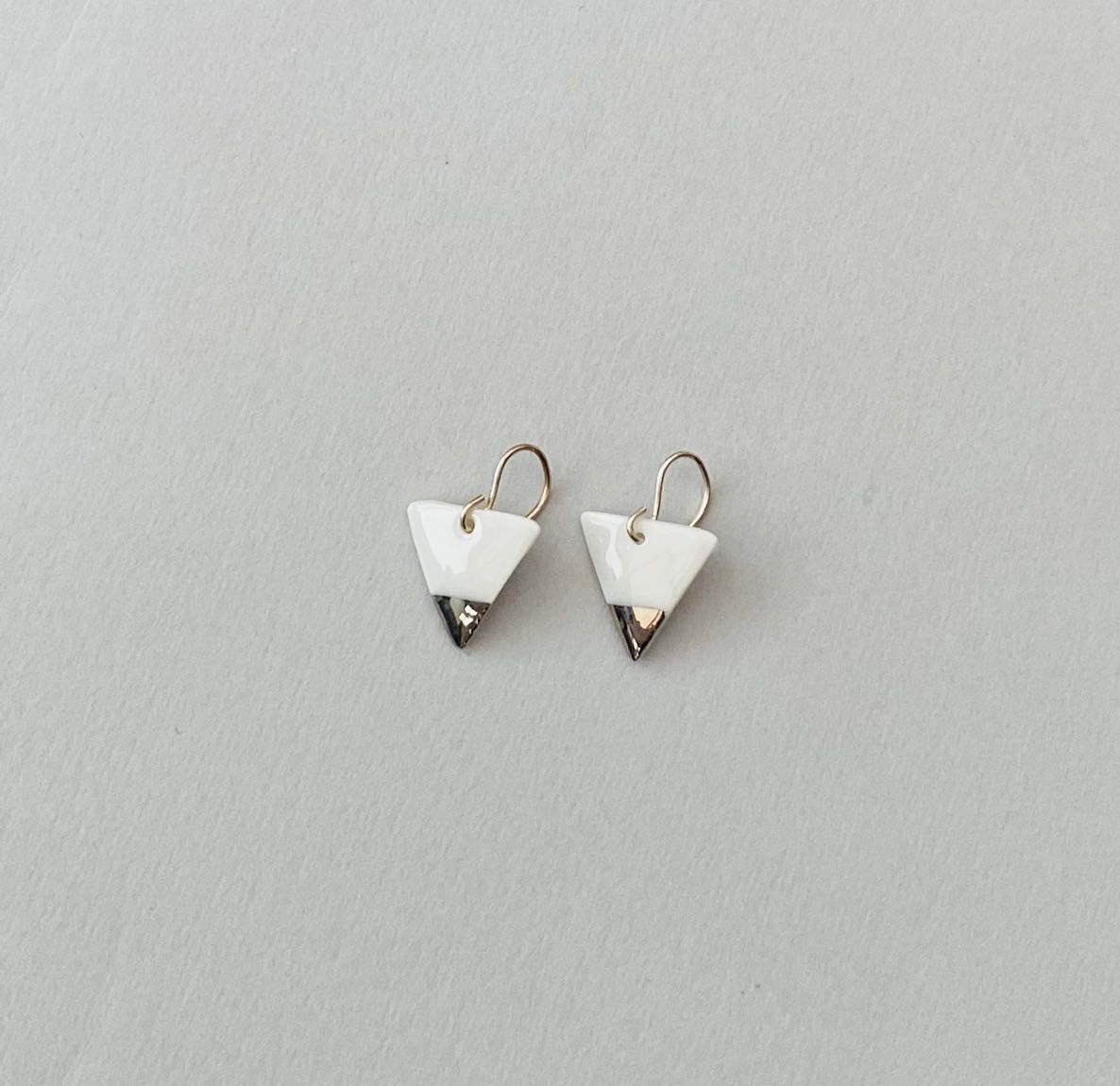 Triangle Earrings (small pendant)