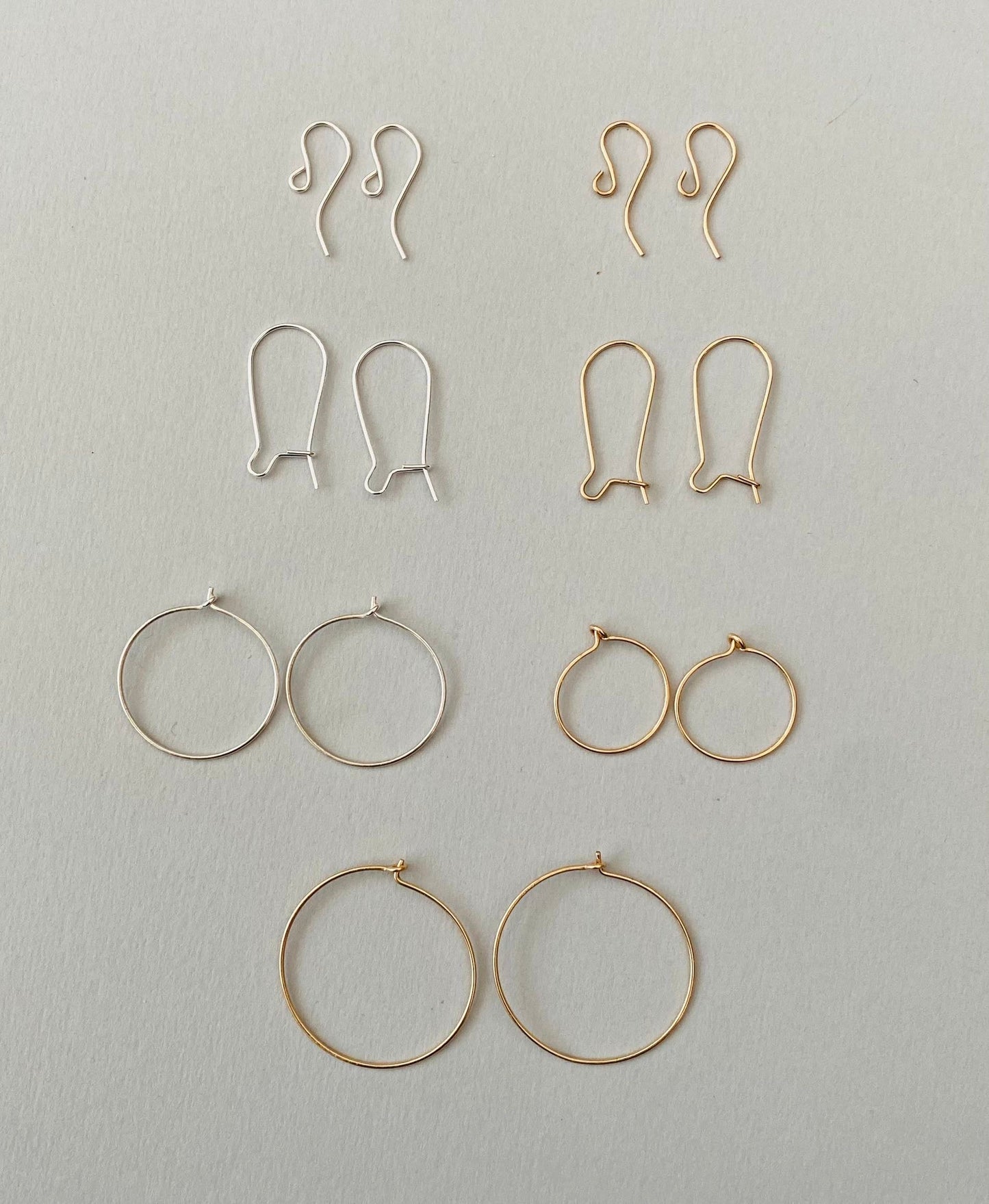 Circle Earrings (medium pendant)